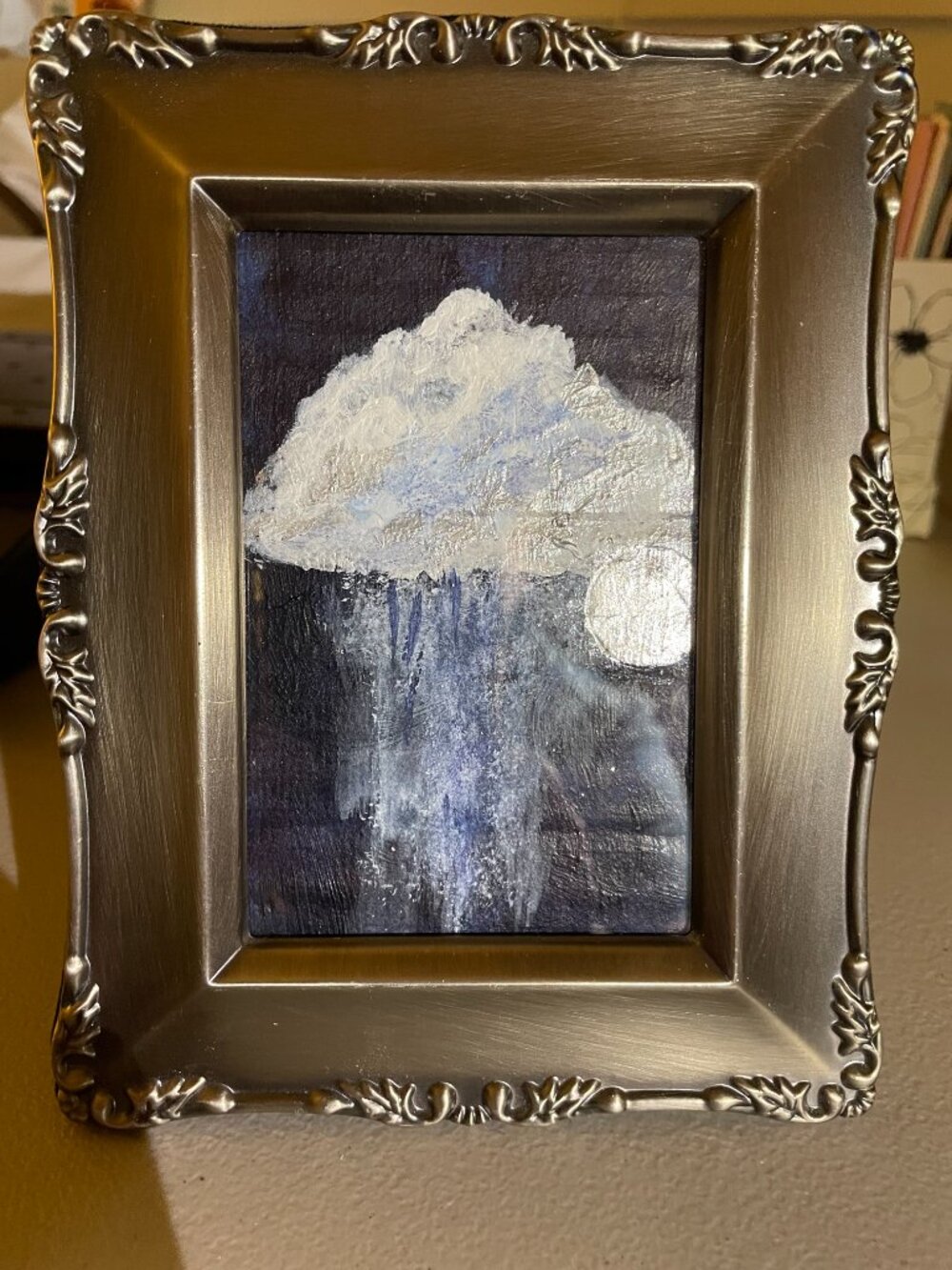 Artwork -Moon & Cloud 5X7